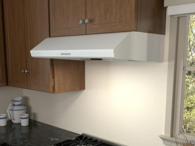 36" Zephyr Core Series Hurricane Under Cabinet Hood In White - AK2536BW