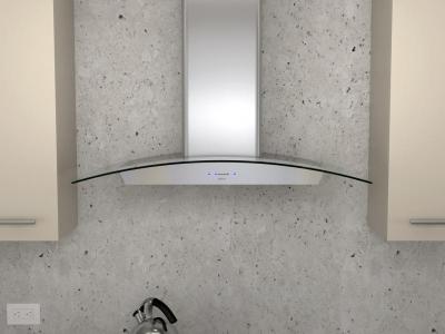 30" Zephyr Ravenna Wall Mount Chimney Hood with Recirculating Option - ZRVE30BGC