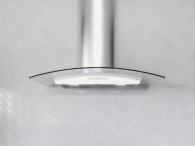 36" Zephyr Milano Wall Mount Smart Range Hood - ZMI-M90CG