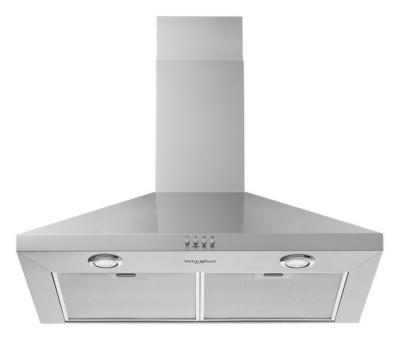 30" Whirlpool Chimney Wall Mount Range Hood - WVW73UC0LS