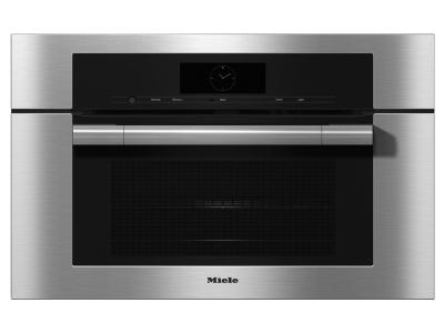 30" Miele Clean Touch Steel Compact Speed Oven - H 7770 BM