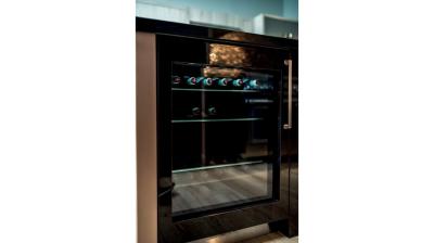 24" Thermador  Under-Counter Glass Door Refrigerator - T24UR900LP