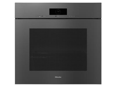 30" Miele 4.59 Cu. Ft. Single Wall Oven in Grey - H 7880 BPX