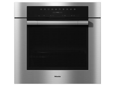 30" Miele  4.59 Cu. Ft. Single Wall Oven in Stainless Steel - H 7180 BP