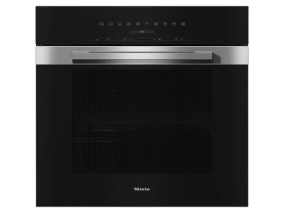 30" Miele 4.59 cu. ft Convection Single Wall Oven - H 7280 BP
