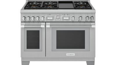 48" Thermador  Pro-Grand Freestanding Dual-Fuel Range - PRD486WDGC