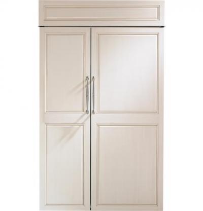 48" Monogram Built-In Side-By-Side Refrigerator - ZIS480NK