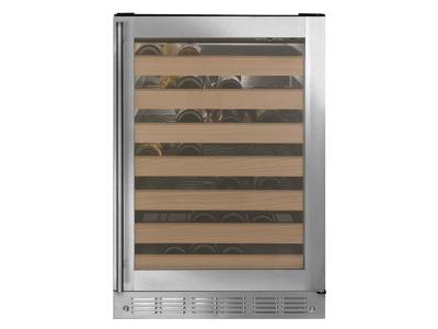 24" Monogram Stainless Steel Wine Reserve - ZDWR240HBS