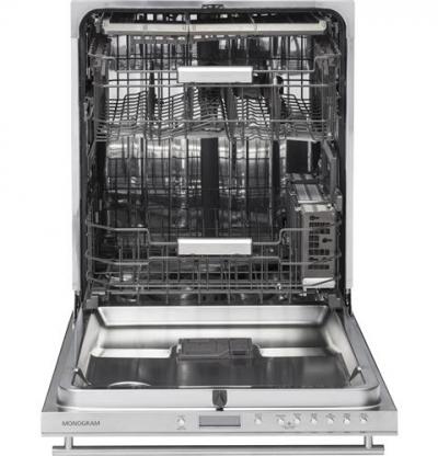 24" Monogram Fully Integrated Dishwasher with European Handle - ZDT975SSJSS