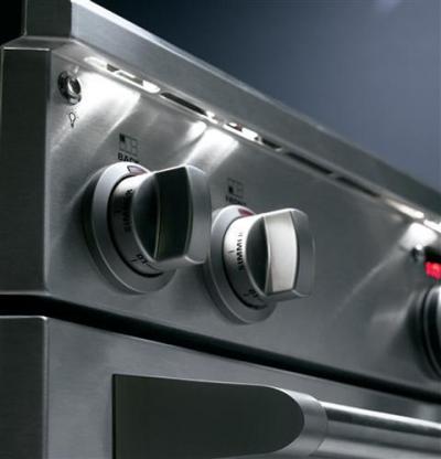 48"Monogram  Dual-Fuel Professional Range with 4 Burners, Grill, and Griddle (Natural Gas) - ZDP484NGPSS