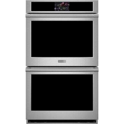 30" Monogram 10.0 Cu. Ft. Statement Collection Electric Convection Double Wall Oven - ZTDX1DPSNSS