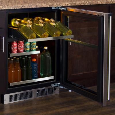 24" Marvel Professional Dual Zone Wine and Beverage Center - MP24WBG4LS