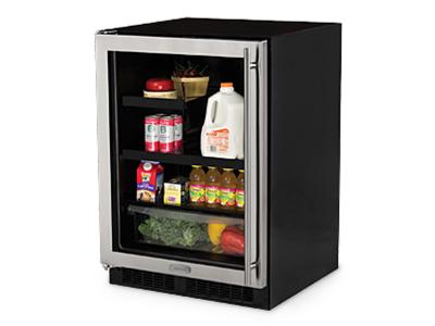 24" Marvel Beverage Refrigerator with Drawer - ML24BRF3RP