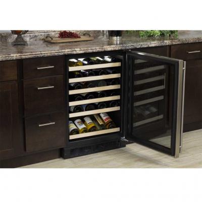 24" Marvel High Efficiency Single Zone Wine Refrigerator - ML24WSG3LS