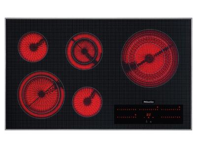36" Miele Electric Cooktop with Onset Controls - KM 5860 208V