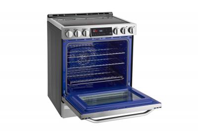 30" LG STUDIO 6.3 Cu.Ft. Capacity Slide-In Electric Range With ProBake Convection - LSSE3026ST