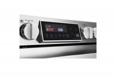 30" LG STUDIO 6.3 Cu.Ft. Capacity Slide-In Electric Range With ProBake Convection - LSSE3026ST