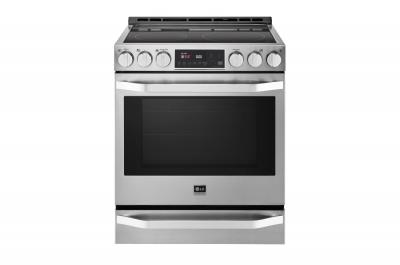 30" LG STUDIO 6.3 Cu.Ft. Capacity Slide-In Electric Range With ProBake Convection - LSSE3026ST