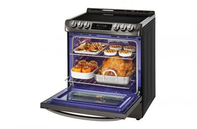 30" LG 6.3 cu. ft. Electric Slide-in Range With ProBake Convection And EasyClean - LSE4611BD