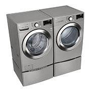 27" LG 5.2 cu. ft. Ultra Large Smart Wi-Fi Enabled Front Load Washer - WM3700HVA