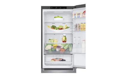 24" LG 12 cu. ft. Counter Depth Bottom Freezer Refrigerator with Door Cooling  - LBNC12231V