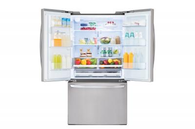 36" LG 22 cu.ft. WiFi Enabled Counter Depth French Door Refrigerator - LFXC22526S