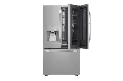 36" LG STUDIO 24 cu. ft. InstaView Door-in-Door  Counter-Depth Refrigerator - SRFVC2406S