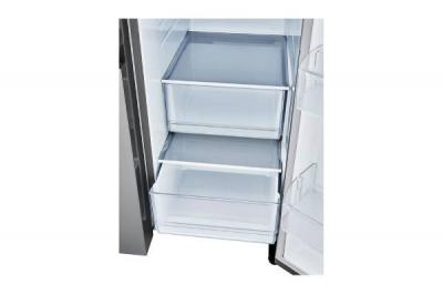 36" LG 27 Cu. Ft. Side by Side Refrigerator With Smooth Touch Dispenser - LRSXS2706V