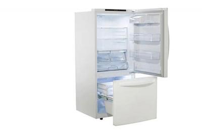 30" LG 22 Cu. Ft. Bottom Freezer Drawer Refrigerator in White - LRDNS2200W