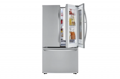 36" LG 27 Cu. Ft. Smudge Resistant Stainless Steel With InstaView Door-in-Door Refrigerator - LFCS27596S