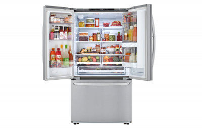 36" LG 27 Cu. Ft. Smudge Resistant Stainless Steel With InstaView Door-in-Door Refrigerator - LFCS27596S