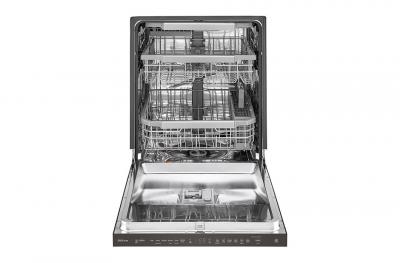 24" LG Top Control Dishwasher with QuadWash and Height Adjustable 3rd Rack -LDP6797BD