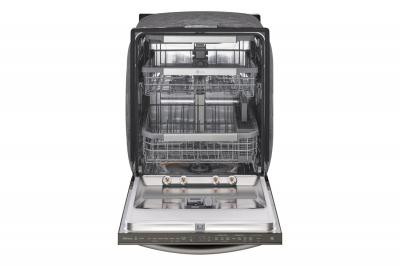 24" LG Top Control Dishwasher With QuadWash And TrueSteam - LDT7808BD