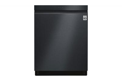 24" LG Top Control Dishwasher with TrueSteam in Matte Black  - LDP6810BM