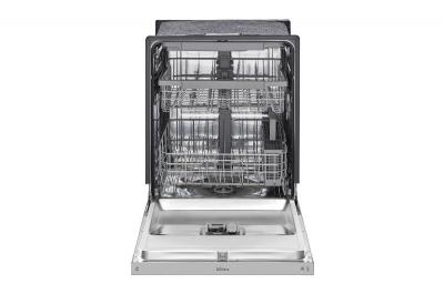 24" LG Front Control Dishwasher with QuadWash and EasyRack - LDFN4542S