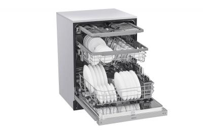 24" LG Front Control Dishwasher with QuadWash and EasyRack - LDFN4542S