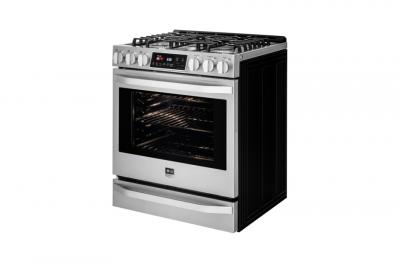 30" LG STUDIO 6.3 Cu.Ft. Capacity Slide-In Gas Range With ProBake Convection - LSSG3016ST