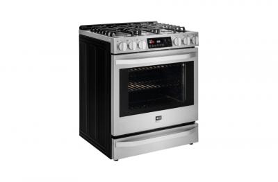 30" LG STUDIO 6.3 Cu.Ft. Capacity Slide-In Gas Range With ProBake Convection - LSSG3016ST