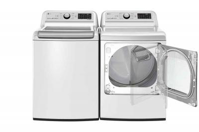 27" LG 5.8 cu.ft Top Load Washer with TurboWash - WT7300CW