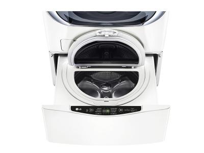 27" LG 1.1 Cu. Ft.  SideKick Pedestal Washer - WD100CW