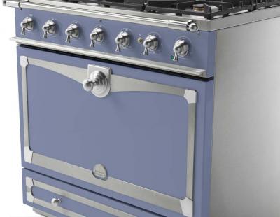 36" La Cornue CornuFe 90 Series Freestanding Dual Fuel Range - C9LN