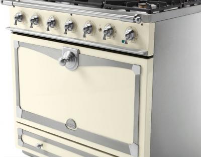 36" La Cornue CornuFe 90 Series Freestanding Dual Fuel Range - C9CN