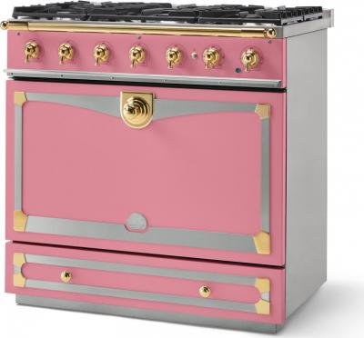 36" La Cornue CornuFe 90 Suzanne Kasler Couleur Freestanding Dual Fuel Range - C9TF