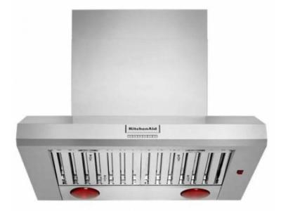 36" KitchenAid Canopy Wall Mounted Range Hood in Stainless Steel - KVWC956KSS