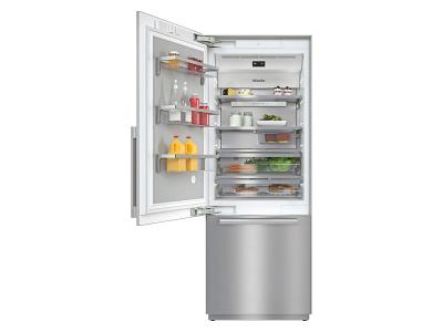 30" Miele MasterCool Series Smart Built-In Bottom-Freezer Refrigerator  - KF 2812 SF