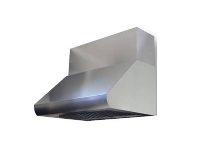 48" Sirius Professional Series Wall Mount Ducted Hood with 1100 CFM - SUTC3548