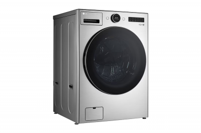 27" LG 5.2 Cu. Ft. Smart Front Load Washer in Graphite Steel - WM5500HVA