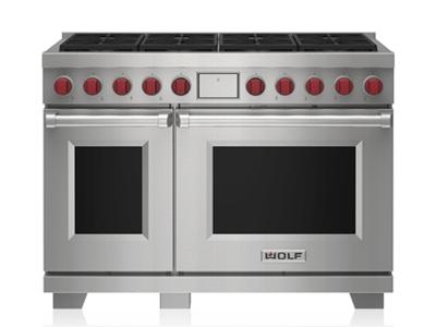 48" Wolf 7.8 Cu. Ft. Dual Fuel Range with 8 Burners - DF48850/S/P