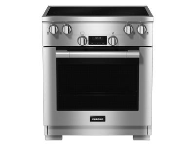 30" Miele Electric Range in Stainless Steel - HR 1421-3 E 240V