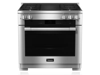 36" Miele Dual Fuel All Rounder with M Touch - HR 1935-3 G DF GR